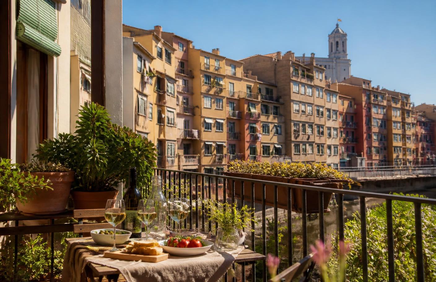 Lokaal verblijf in Girona, Spanje